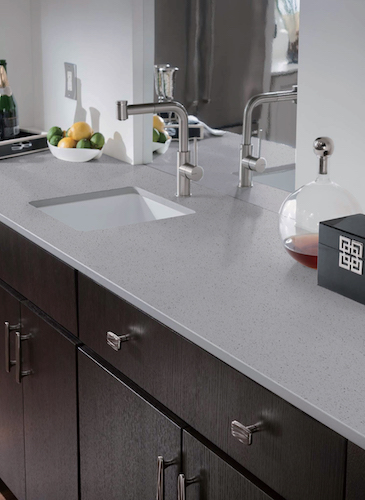 IVORY QUARTZ SINK WORKTOP P